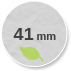 round eco badge 41mm