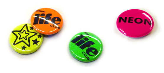 neon badges
