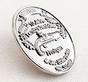 Cast Metal Pin Example