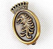 Cast Metal Pin Example
