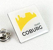 Screen Printed Pin Example