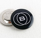 Screen Printed Pin Example