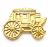 gold coloured Pin