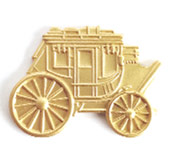 matt gold colour Pin